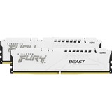 Kingston FURY 32 Go DDR5-6000 (2x 16 Go) Kit, Mémoire vive Blanc, KF560C36BWE2K2-32, Beast RGB, EXPO