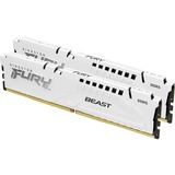 Kingston FURY 32 Go DDR5-6000 (2x 16 Go) Kit, Mémoire vive Blanc, KF560C36BWE2K2-32, Beast RGB, EXPO