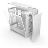 NZXT H5 Flow RGB v2 boîtier midi tower Blanc | 1x USB-A | 1x USB-C | RGB | Window