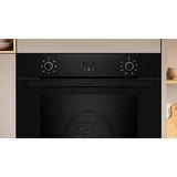 Neff BX38IB, Ensemble four Noir/en acier inoxydable