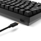 Sharkoon clavier gaming Noir, Layout DE, Gateron G Pro 3.0 Yellow