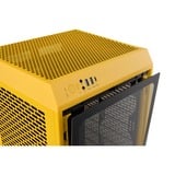 Thermaltake  boîtier mini tower Jaune foncé | 2x USB-A | 1x USB-C | Window