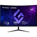 ViewSonic  32" Moniteur gaming incurvé  Noir