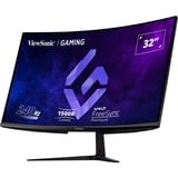 ViewSonic  32" Moniteur gaming incurvé  Noir