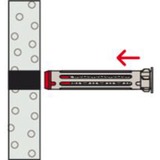 fischer DuoHM 572920, Cheville 