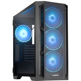 Chieftec  boîtier midi tower Noir | 2x USB-A | 1x USB-C | RGB | Window