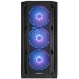 Chieftec  boîtier midi tower Noir | 2x USB-A | 1x USB-C | RGB | Window