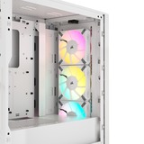 Corsair iCUE 4000D RGB AIRFLOW boîtier midi tower Blanc | 1x USB-A | 1x USB-C | RGB | Verre Trempé