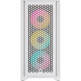 Corsair iCUE 4000D RGB AIRFLOW boîtier midi tower Blanc | 1x USB-A | 1x USB-C | RGB | Verre Trempé