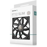 DeepCool FT12 Slim 120x120x15, Ventilateur de boîtier Noir