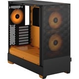 Fractal Design Pop Air RGB boîtier midi tower Noir/Orange | 2x USB-A | RGB | Verre Trempé