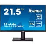 iiyama  22" Moniteur  Noir (Mat)