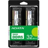 ADATA AD5U560032G-DT, Mémoire vive Noir