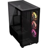 Corsair LINK 3500X RGB boîtier midi tower Noir | 2x USB-A | 1x USB-C | RGB | Window