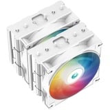 DeepCool AG620 WH ARGB, Refroidisseur CPU Blanc, 4 broches PWM, LED RGB