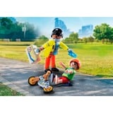 PLAYMOBIL City Life - Secouriste avec blessé, Jouets de construction 71245