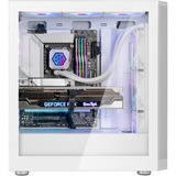 SilverStone  boîtier midi tower Blanc | 2x USB-A | 1x USB-C | RGB | Window