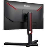 AOC 25G3ZM/BK 25" Moniteur gaming  Noir/Rouge, 240 Hz, HDMI, DisplayPort, Freesync Premium