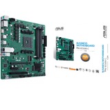 ASUS PRO B550M-C/CSM carte mère socket AM4 Vert/Noir, RAID, Gb-LAN, Sound, µATX