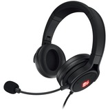 CHERRY JA-2200 Casque Avec fil Arceau Jouer Noir casque gaming over-ear Noir, Avec fil, 20 - 20000 Hz, Jouer, 325 g, Casque, Noir