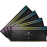 Corsair 96 Go DDR5-6000 Quad-Kit, Mémoire vive Noir, CMP96GX5M4B6000C30, Dominator Titanium RGB, XMP