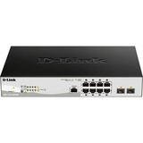 D-Link DGS-1210-10P/E, Switch Gris/Noir