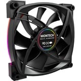 Montech AX120 PWM, Ventilateur de boîtier Noir