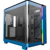 Montech  boîtier midi tower Bleu | 2x USB-A | 1x USB-C | RGB | Window