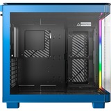 Montech  boîtier midi tower Bleu | 2x USB-A | 1x USB-C | RGB | Window