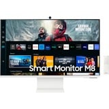 SAMSUNG  32" 4K UHD Moniteur  Blanc