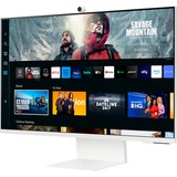 SAMSUNG  32" 4K UHD Moniteur  Blanc