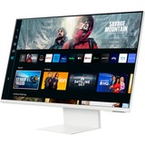 SAMSUNG  32" 4K UHD Moniteur  Blanc