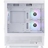 Thermaltake  boîtier mini tower Blanc | 2x USB-A | RGB | Window