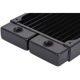 Alphacool NexXxoS ST25 Bloc radiateur Noir, Bloc radiateur, Cuivre, Acier, Noir, 1/4", 12 cm, CE, FC, RoHS