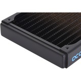 Alphacool NexXxoS ST25 Bloc radiateur Noir, Bloc radiateur, Cuivre, Acier, Noir, 1/4", 12 cm, CE, FC, RoHS