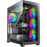 Xilence  boîtier midi tower Noir | 2x USB-A | 1x USB-C | RGB