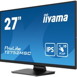 iiyama  27" Moniteur tactile  Noir (Mat)