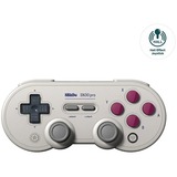 8BitDo SN30 Pro, Manette de jeu Gris clair