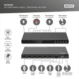 Digitus DS-55345, Switch HDMI 