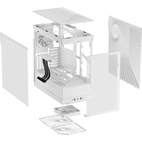 HYTE  boîtier midi tower Blanc | 2x USB-A | 1x USB-C | Window