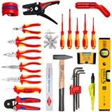 KNIPEX 00 21 50 E, Set d'outils Noir