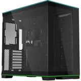 Lian Li  boîtier midi tower Noir | 2x USB-A | 1x USB-C | RGB | Window