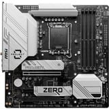 MSI B760M PROJECT ZERO carte mère socket 1700 RAID, 2.5Gb-LAN, Wi-Fi 6E, BT, Sound, µATX