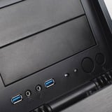 SilverStone Grandia GD07 unité centrale HTPC Noir boîtier HTPC Noir | 2x USB-A