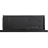 SilverStone Grandia GD07 unité centrale HTPC Noir boîtier HTPC Noir | 2x USB-A