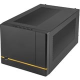 SilverStone SUGO 14 Cube Noir boîtier mini tower Noir | 3x USB-A