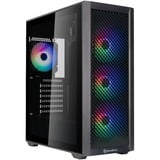 SilverStone  boîtier midi tower Noir | 2x USB-A | Window