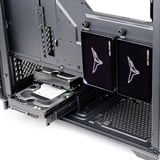 SilverStone  boîtier midi tower Noir | 2x USB-A | Window