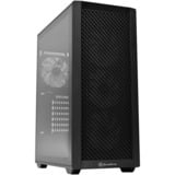 SilverStone  boîtier midi tower Noir | 2x USB-A | Window