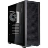 SilverStone  boîtier midi tower Noir | 2x USB-A | Window